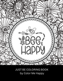 Inspirational Quotes Coloring Book Just Be | Inspiration Coloring