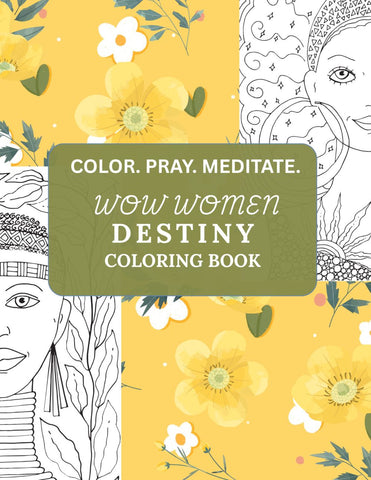 Women of Destiny Coloring Book | Adult Coloring Book